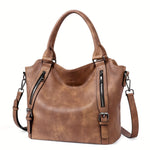 Women's Bag – Everyday Leather Carryall in Brown