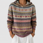 Women's Retro Boho-Pattern Sweatshirt
