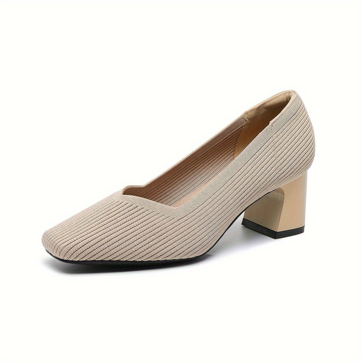 Zayli Comfort Heels in Light Apricot
