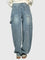 Women's Diamond Pants in Light Blue