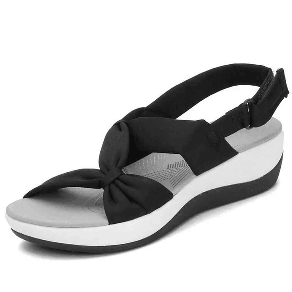 Ayla Comfort Sandals in Black