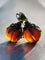 Women's Vintage Pumpkin Earrings in Orange