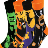 Women's Haunted House Cotton Socks, photo 5