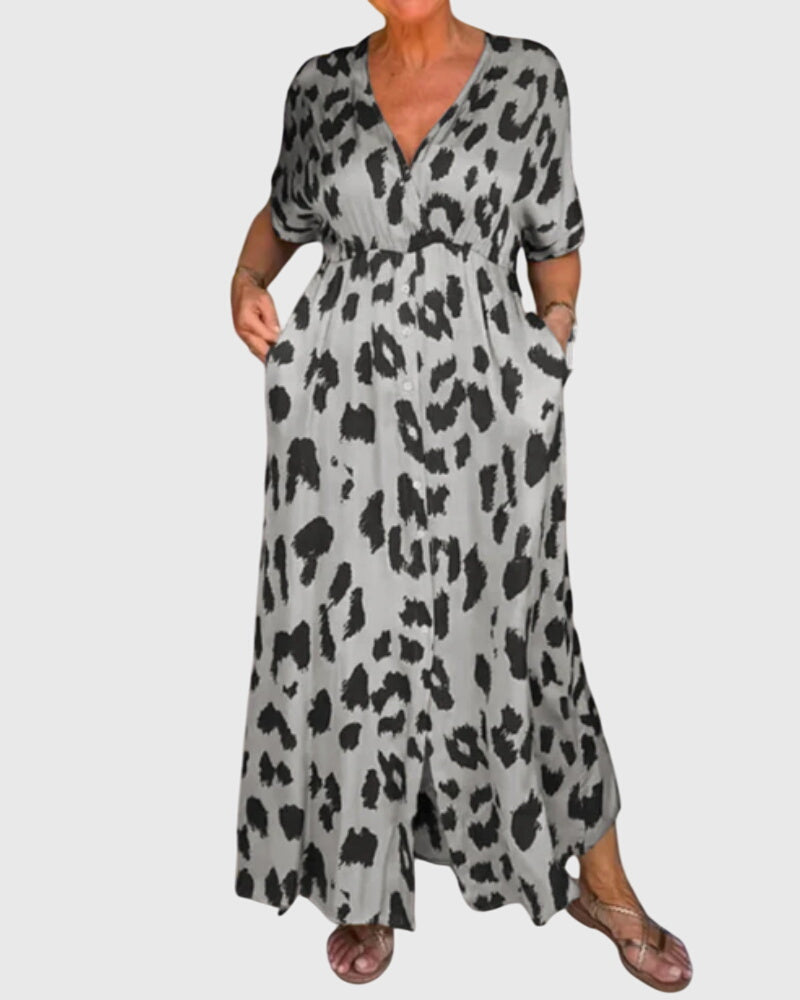 Women's Timeless Confidence Dress in Gray