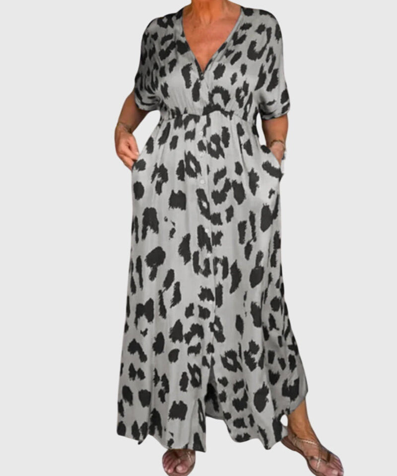 Women's Timeless Confidence Dress in Gray