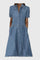 Allyssia Elegant Dress in Blue