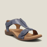 Finola Elegant Comfort Sandals in Navy Blue