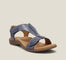 Finola Elegant Comfort Sandals in Navy Blue