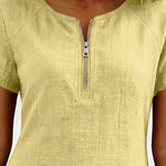 Women's Cotton Dress with Zipper Pocket, photo 20