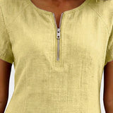 Women's Cotton Dress with Zipper Pocket, photo 20