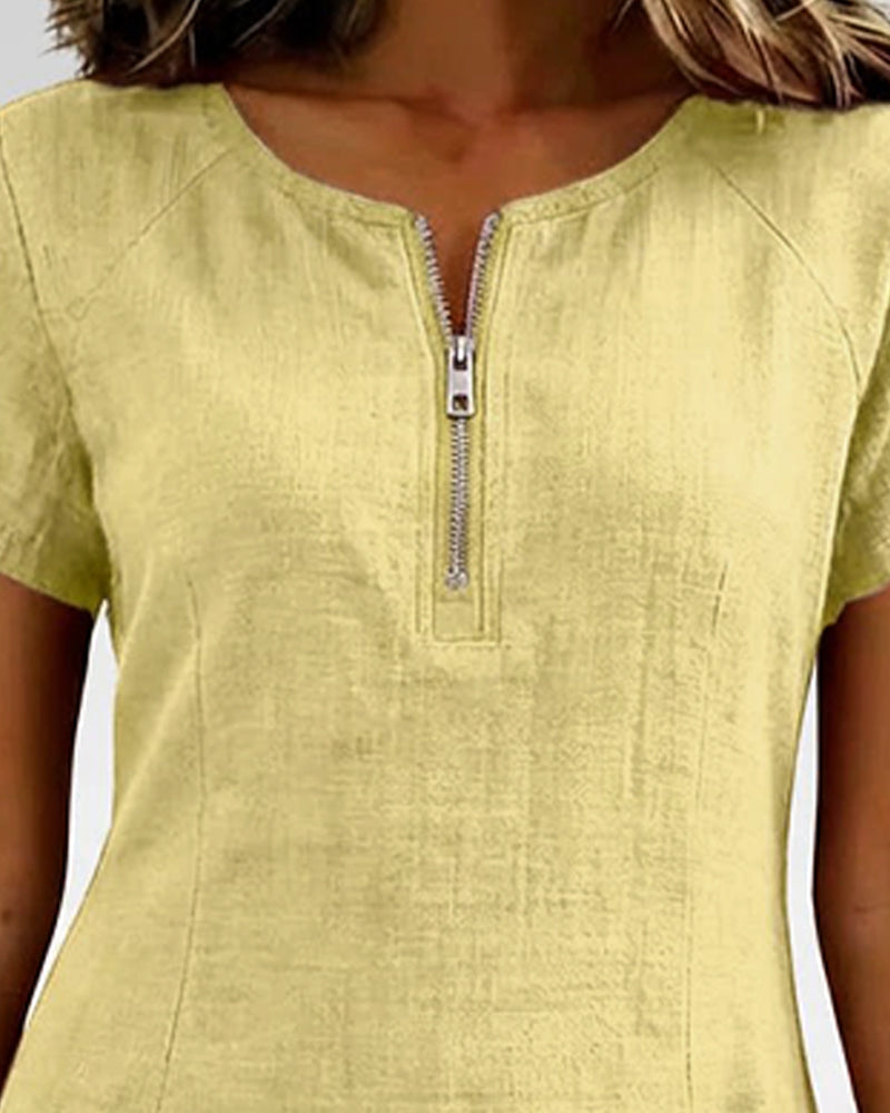 Women's Cotton Dress with Zip Pocket, photo 25