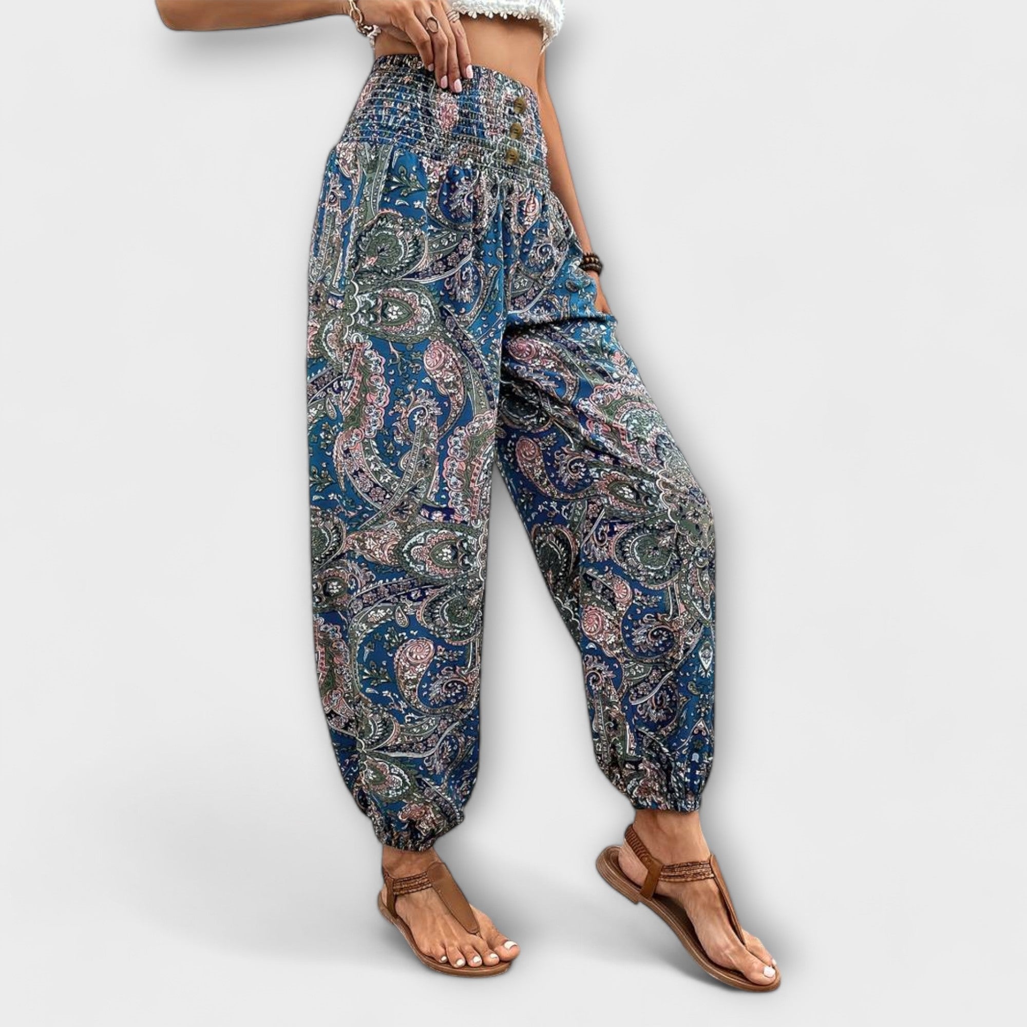 Women's Ethnic Graphic Pants, photo 10