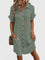 Gianelleza Sophisticated Midi Dress in Green