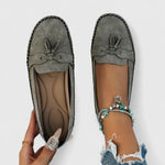 Emmaleigh Comfort Loafers in Gray