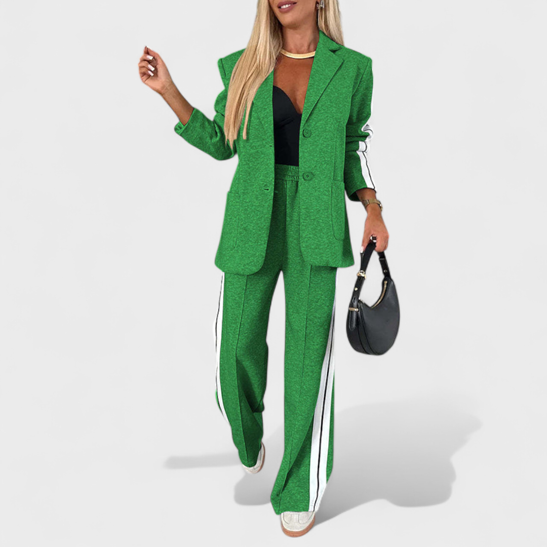 Women's Elegant Set – Sienna in Green