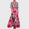 Women's Elegant Spring Dress in Red