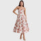 Jane Elegant Maxi Dress in Floral