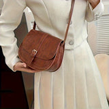 Women's Classic Leather Crossbody Bag, photo 8