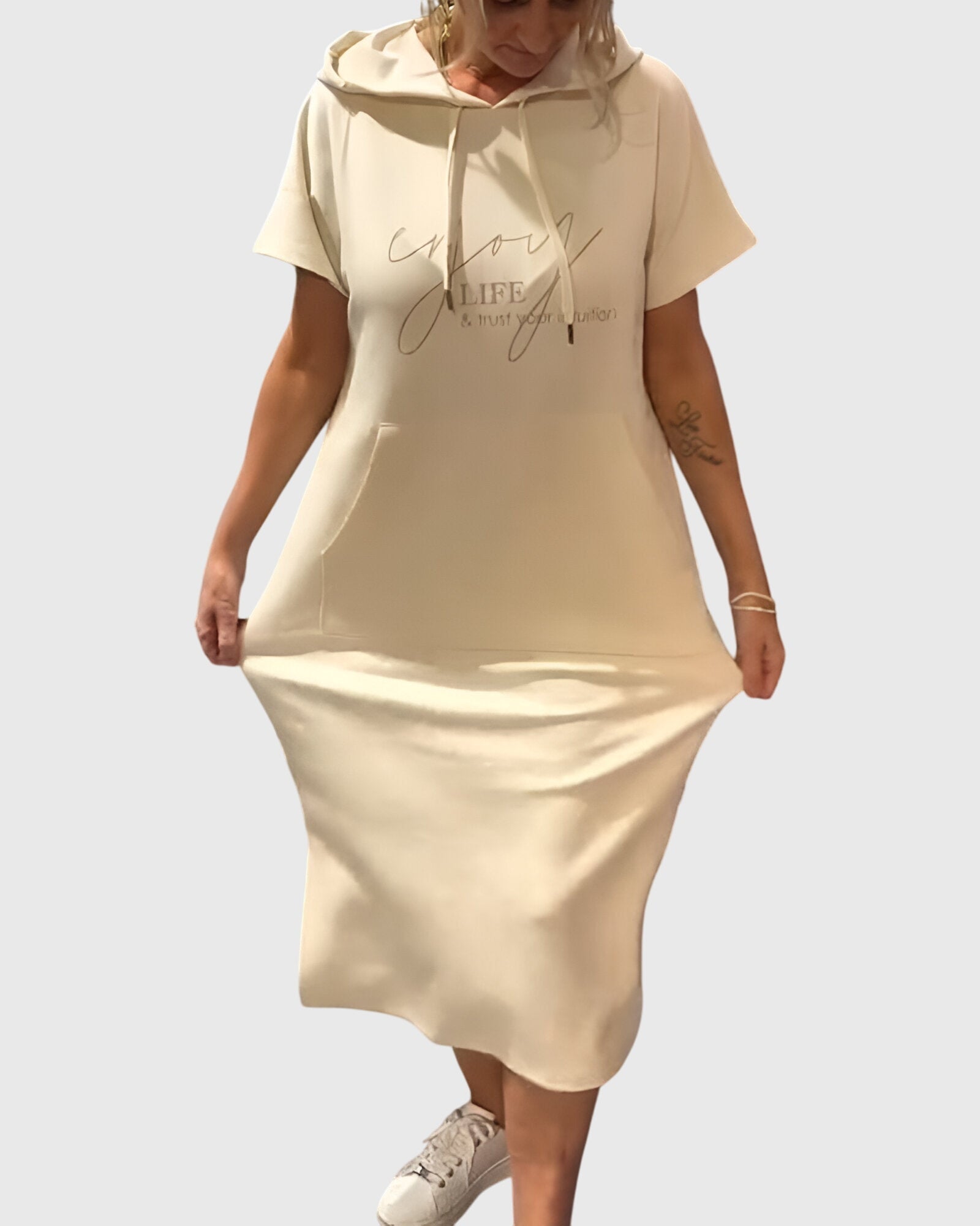 Women's Casual Hoodie Dress, photo 17