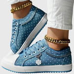 Elena Comfort Sneakers in Sky Blue