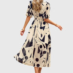 Women's Flattering Floral Midi Dress, photo 13