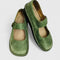 Women's Colorful Comfort Mary Jane in Green