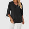Women's Elegant Blouse – Athena in Classic Black