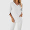 Women's Elegant Blouse – Athena in Classic White