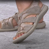 Remi Comfort Sandals in Khaki