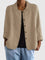 Women's Elegant Top – Lauren in Khaki