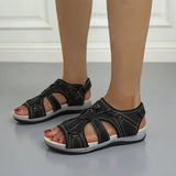 Remi Comfort Sandals in Black