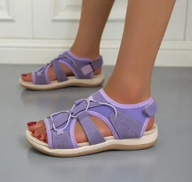 Remi Comfort Sandals in Purple