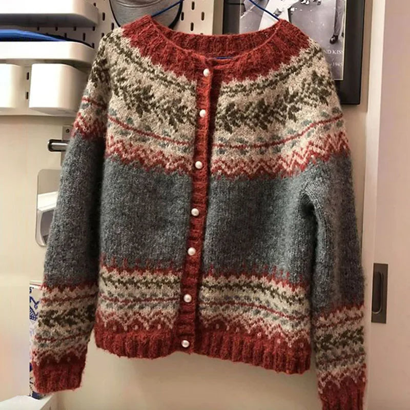 Atasha Vintage-Inspired Island Sweater