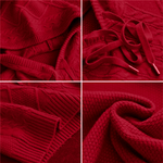 Women's Cable-Knit Hooded Sweater, photo 6