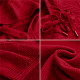 Women's Cable-Knit Hooded Sweater, photo 6