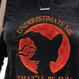 Women's Red Moon Witch Sweatshirt, photo 2