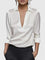 Women's Sophisticated Blouse – Skylar in White