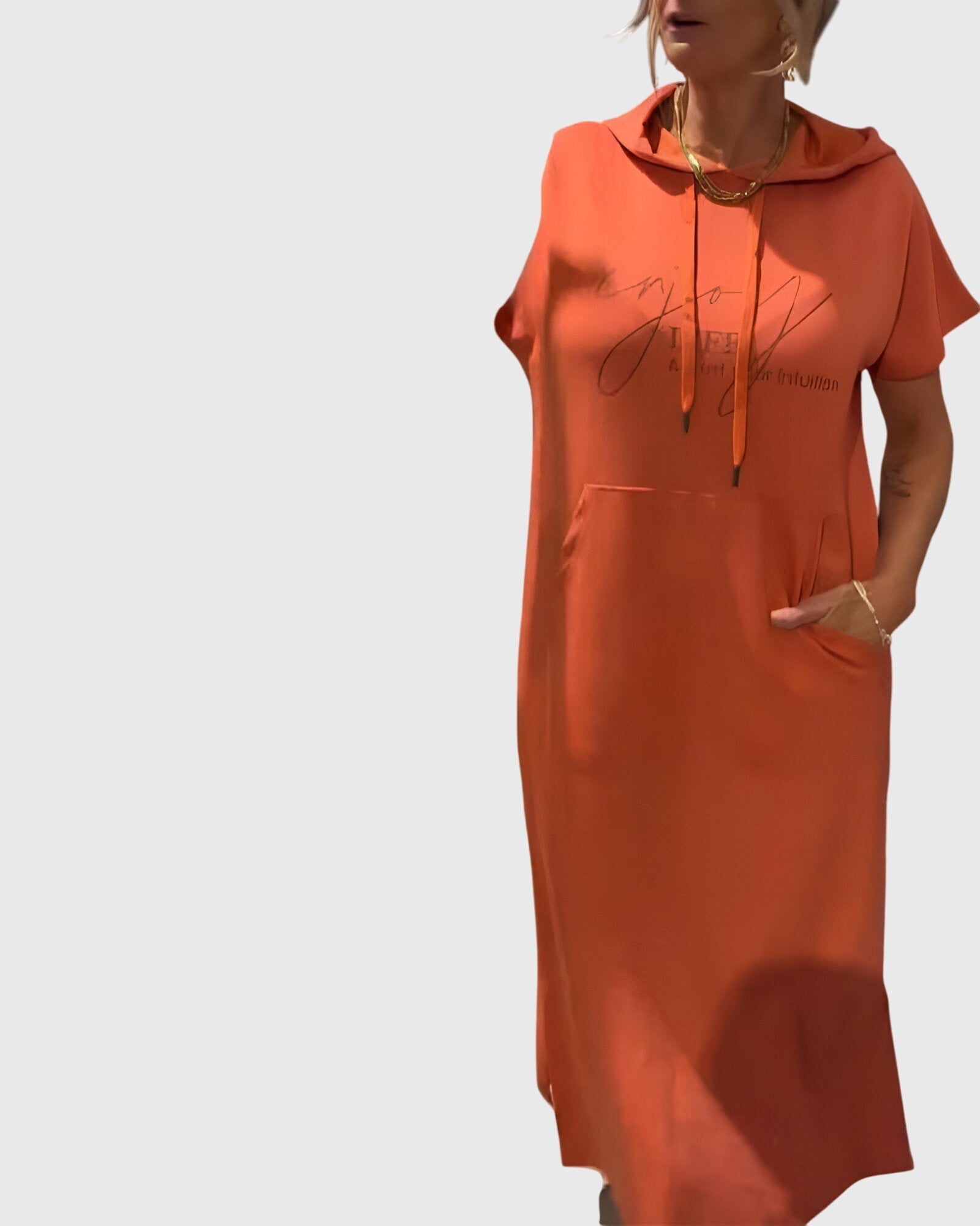 Women's Casual Hoodie Dress, photo 4
