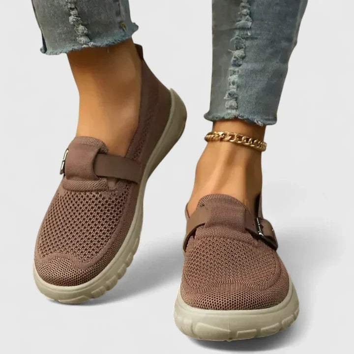 Graciel Comfort Loafers in Brown