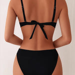Women's Sexy Backless Bikini Set, photo 2