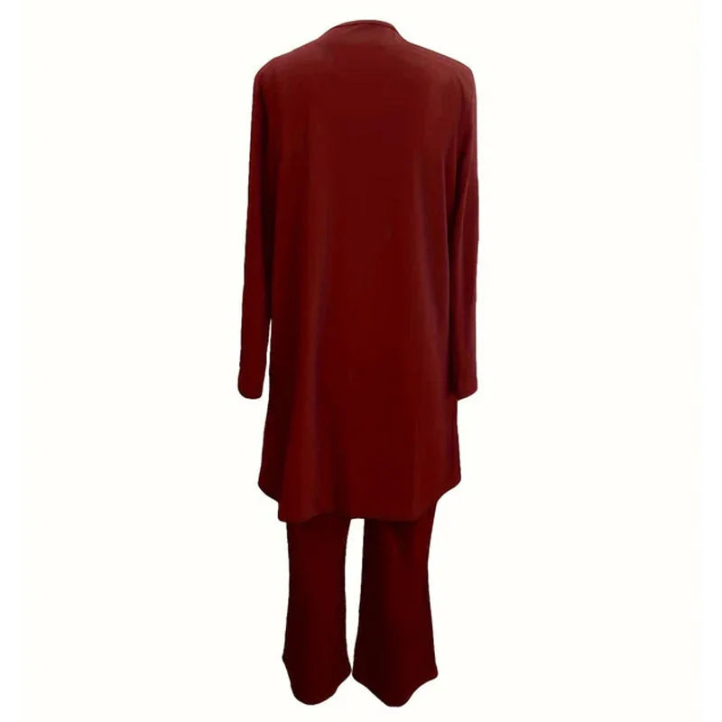 Women's 3 Piece Loose Fit Lounge Set, photo 8