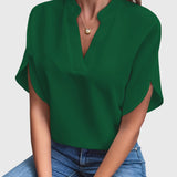 Women's Elegant Blouse – Hailey in Green