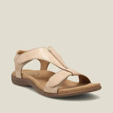 Maureen Ergonomic Comfort Sandals in Beige