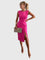 Lula Elegant Dress in Fuchsia