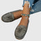 Women's Comfortable Soft Loafers in Gray