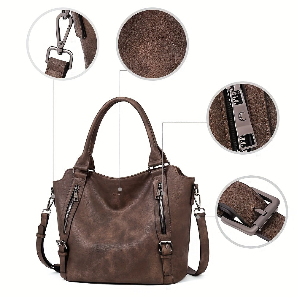 Women's Bag – Everyday Leather Carryall, photo 11