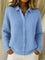 Katrina Knit Cardigan in Blue