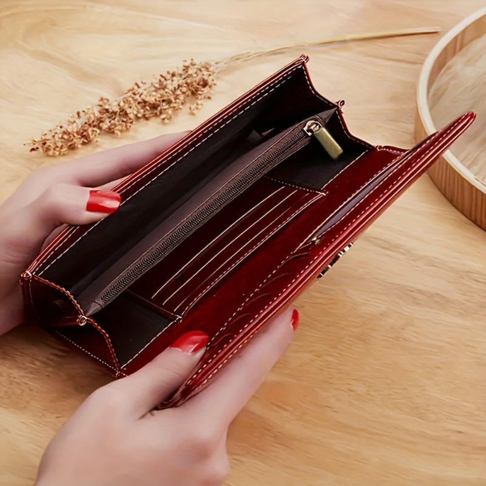 Women's Bag – Bifold Leather Wallet, photo 10