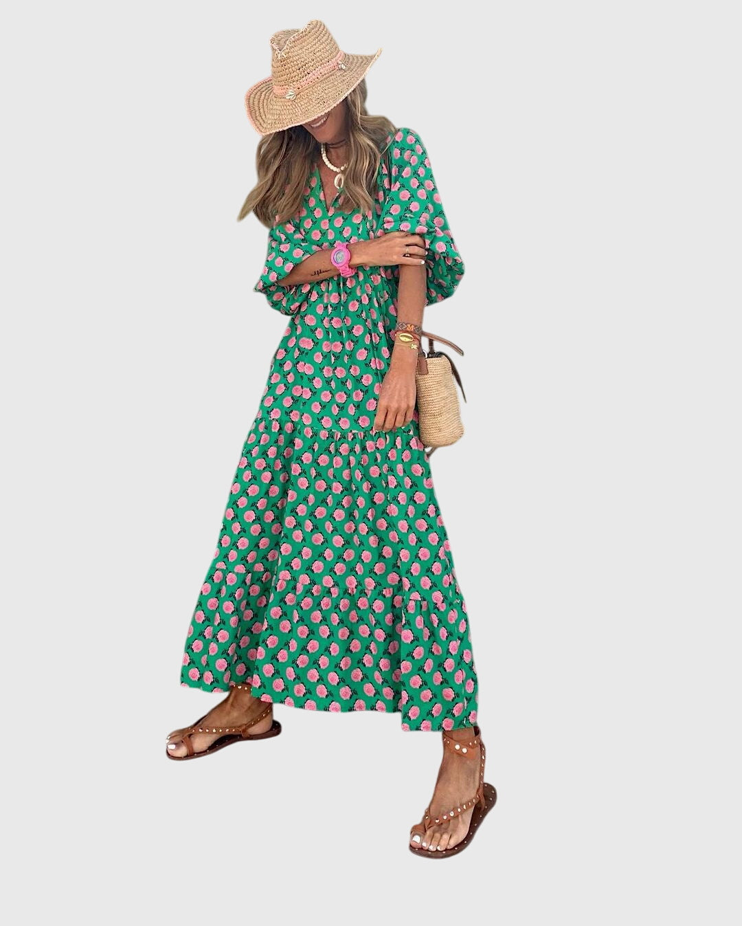 Women's Boho Maxi Dress, photo 3
