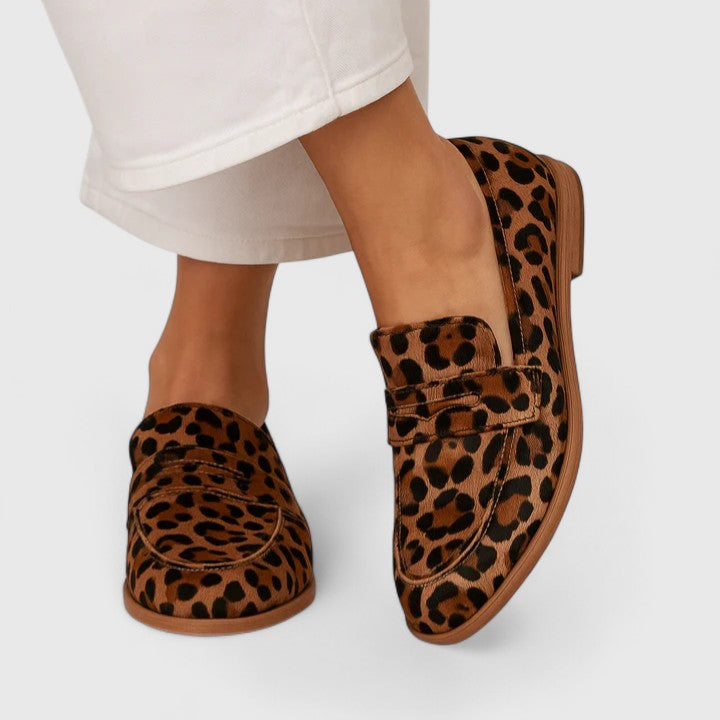 Women's Ultra Soft Loafers in Leopard